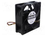 Fan: DC; axial; 24VDC; 120x120x38mm; 309.6m3/h; 58dBA; ball; 5200rpm SANYO DENKI