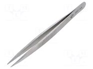 Tweezers; 120mm; for precision works; Type of tweezers: straight PIERGIACOMI