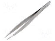 Tweezers; 120mm; for precision works; Blades: narrowed PIERGIACOMI