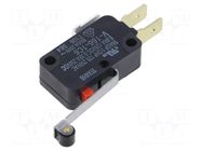 Microswitch SNAP ACTION; 16A/250VAC; 0.6A/125VDC; SPDT; ON-(ON) OMRON Electronic Components