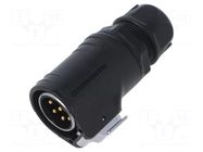 Connector: circular; plug; female; 02; 43A; 500V; PIN: 3; IP67 LUTRONIC