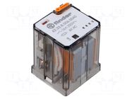 Relay: electromagnetic power; 3PDT; Ucoil: 6VAC; Icoil: 367mA; 4.6Ω FINDER