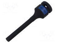 Socket; hex key,socket spanner,impact; HEX 8mm; 1/2" KING TONY