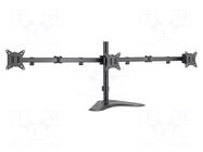 Holder; 7kg; 17÷27"; Arm len: 658mm; Standard: 75x75mm,100x100mm LOGILINK