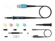 Probe: for oscilloscope; passive; 10Hz(1: 1),150Hz(10: 1); 400V TESTEC