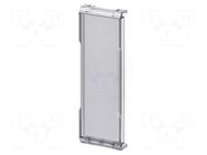 Cover; plastic OMRON