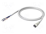 Cable: for sensors/automation; M12; straight OMRON