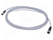 Cable: for sensors/automation; PIN: 4; plug; PVC; 5m HARTING