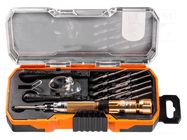 Kit: for repair smartphones; Kit: precision screwdrivers; case NEO TOOLS