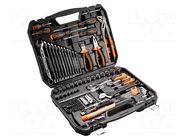Kit: general purpose; case; 143pcs. NEO TOOLS