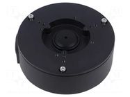 Accessories: junction box; Ø124x41mm; black; -40÷60°C; IP66 DAHUA