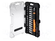 Kit: modeller's knives; plastic box; 14pcs. NEO TOOLS