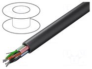 Wire; 3x2x18AWG; outdoor; stranded; Cu; Insulation: LSZH; black BELDEN