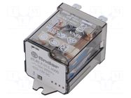 Relay: electromagnetic power; DPDT; Ucoil: 12VDC; Icoil: 109mA FINDER