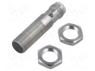 Sensor: inductive; OUT: PNP / NO; 0÷4mm; 12÷24VDC; M12; IP67; PIN: 4 OMRON