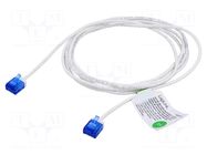 Patch cord; U/UTP; Cat: 6a; RJ45 plug,both sides; stranded; Cu; 2m LOGILINK