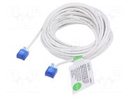 Patch cord; RJ45 plug,both sides; U/UTP; 6a; stranded; Cu; 7.5m LOGILINK