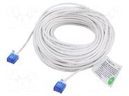 Patch cord; RJ45 plug,both sides; U/UTP; 6a; stranded; Cu; 20m LOGILINK