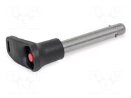 Locking pin; with locking; stainless steel; Ø: 8mm; 35kN ELESA+GANTER