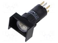 Switch: body; 16mm; Stabl.pos: 1; NC + NO; 51; Pos: 2; Ø16.2mm EAO