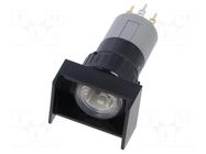 Switch: body; 16mm; Stabl.pos: 1; NO; 51; Pos: 2; Ø16.2mm; rectangular EAO