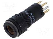 Switch: body; 16mm; Stabl.pos: 2; NC + NO; 51; Pos: 2; Ø16.2mm EAO