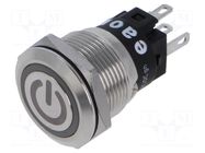 Switch: vandal resistant; Pos: 2; SPDT; 3A/240VAC; 3A/240VDC; ON-ON EAO