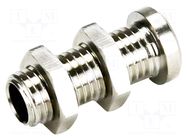 Connector: 4mm banana; socket; Cutout: Ø6mm; on panel,screw; 36A CAL TEST