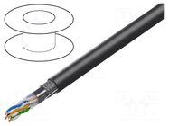 Wire; SF/UTP; 4x2x26AWG; industrial Ethernet,outdoor; 5e; Cu; PUR BELDEN