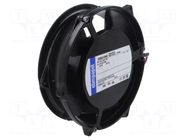 Fan: DC; axial; 24VDC; Ø172x51mm; 540m3/h; 63dBA; ball; 4300rpm EBM-PAPST