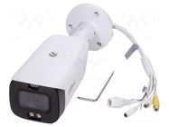 Camera: CCTV IP; Dim: 288.4x94.4x84.7mm; white-black; -40÷60°C DAHUA
