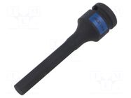 Socket; hex key,socket spanner,impact; HEX 10mm; 1/2" KING TONY