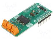Click board; prototype board; Comp: AMC131M03DFMR; A/D converter MIKROE