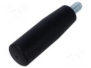 Conical knob; Ext.thread: M10; 17mm; technopolymer PA; L: 80mm ELESA+GANTER