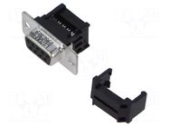 Complete D-Sub plugs L17DEFRA09SC309 AMPHENOL COMMUNICATIONS SOLUTIONS