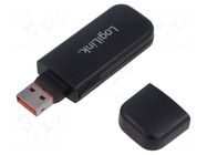 Protection cap; plug; male; push-in; straight; friction lock LOGILINK