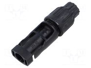 Contact; male; 2.5÷6mm2; crimped; photovoltaics; for cable; IP68 MOREK