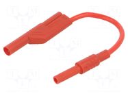 Test lead; 32A; insulated,with 4mm axial socket; Urated: 300V HIRSCHMANN T&M