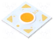 Power LED; white neutral; COB; 2.8W; 4000K; 408lm; 120°; Front: flat BRIDGELUX