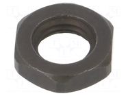 Nut; M8; 1; steel; Plating: oxidized; 13mm; black ELESA+GANTER