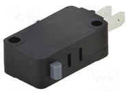 Microswitch SNAP ACTION; 15A/250VAC; without lever; SPDT; Pos: 2 E-SWITCH