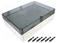 Enclosure: multipurpose; X: 254mm; Y: 361mm; Z: 111mm; TK PC; grey SPELSBERG
