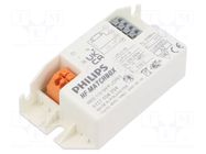 Electronic ballast; 230÷240VAC; HF; terminal block; 80x40x22mm PHILIPS
