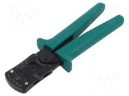 Tool: for crimping; 22AWG÷26AWG; terminals JST