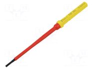 Interchangeable blade; insulated; slot; 2.5x0.4mm; 1kVAC WERA
