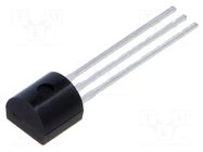 Transistor: NPN; bipolar; 60V; 1A; 0.75W; TO92 ONSEMI