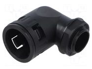 Cable gland; M25; polyamide; PA6S; Pitch: 1.5; Type: angular ANAMET EUROPE