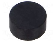 Magnet: permanent; hard ferrite; 1.7N; Ø: 8mm; H: 4mm ELESA+GANTER