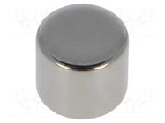 Magnet: permanent; neodymium; 49N; Ø: 12mm; H: 10mm ELESA+GANTER