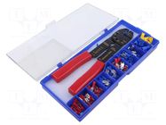 Kit: designed for terminal crimping; 1.5mm2,2.5mm2,6mm2; box LANBERG